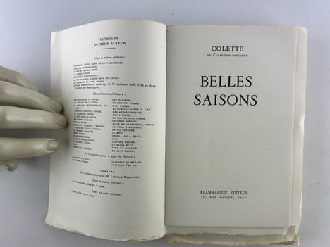 Belles Saisons. COLETTE