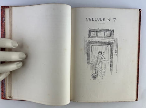 (Prison - Monde Carcéral) L'Hôtel des Haricots. Maison d'arrêt de la Garde Nationale de Paris.  70 dessins par Léon Morin. Albert de LASALLE - Edmond ...