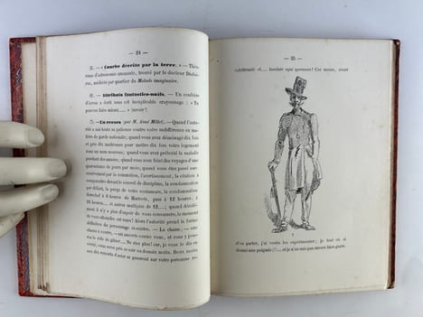 (Prison - Monde Carcéral) L'Hôtel des Haricots. Maison d'arrêt de la Garde Nationale de Paris.  70 dessins par Léon Morin. Albert de LASALLE - Edmond ...