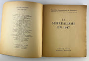 Le Surrealisme en 1947. Exposition Internationale du Surréalisme. par Présenté par Marcel DUCHAMP et André BRETON. Collectif. Dans le texte Dessins de Bellmer, Delanglade, Maurice Henry, Hérold, Kiesler, Matta, Seigle, Willems. - Image 4