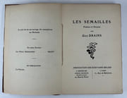 LES SEMAILLES. Poèmes et Dessins par Géo Drains.  par Geo DRAINS - Image 4