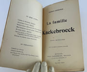 La famille Kaekebroeck. Moeurs bruxelloises. par Léopold COUROUBLE. Avec une préface d4eugène Demolder. - Image 2