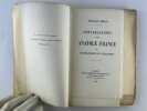 Conversations avec Anatole France ou les m&eacute;lancolies de l'intelligence. Edition originale.. Nicolas SEGUR