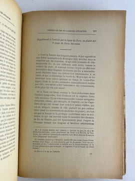 (FOUS LITTERAIRES) Etablissement du Seigneur en France. St-Dictamen. Reçu (clauso ostio) 800 pages, de 1789 à 82. Division de l'ouvrage : 1 Religion ...
