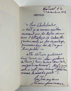 Drive-in. Bel envoi à pleine page de l'auteur au poète-écrivain Marc Cholodenko par Lucien FRANCOEUR - Image 1