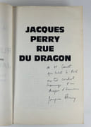 Rue du Dragon. Essai d'ethnologie d'une rue de Saint-Germain-des-Prés à Paris. ENVOI AUTOGRAPHE SIGNE. par Jacques PERRY - Image 4