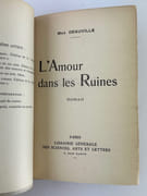 L'Amour dans les Ruines. Roman. par Max DEAUVILLE (pseudonyme de Maurice Duwez, docteur en médecine, Bruxelles 1881- Ixelles 1966). - Image 2