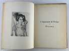 L'apaisement de l'&eacute;clipse. Passion en deux actes. Pr&eacute;c&eacute;d&eacute; de Diorama. Avec un portrait de l'auteur par Louis Favre.. C&eacute;line ARNAULD (pseudonyme de ...