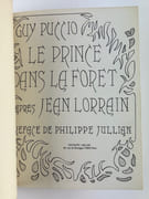 Le Prince dans la forêt. Suivi de HIstoires de masques, d'après Jean Lorrain par Guy PUCCIO. Préface de Philippe Jullian.  - Image 2