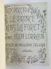 Le Prince dans la for&ecirc;t. Suivi de HIstoires de masques, d'apr&egrave;s Jean Lorrain. Guy PUCCIO. Pr&eacute;face de Philippe Jullian. 