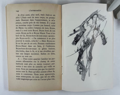 L'ouvre-boîte. Colloque abhumaniste. 4 dessins hors texte de Camille Bryen.. AUDIBERTI (Jacques) / BRYEN (Camille)