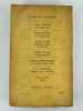 Carnets. Henry James.  Pr&eacute;sent&eacute; par F. O. Matthiessen et Kenneth B. Murdock. Traduit de l'anglais par Louise Servicen. 