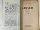 Carnets. Henry James.  Pr&eacute;sent&eacute; par F. O. Matthiessen et Kenneth B. Murdock. Traduit de l'anglais par Louise Servicen. 