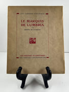 Le marquis de Lumbria.  par Miguel de UNAMUNO. Traduction de Jean Cassou. - Image 1