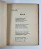 (Belgicana - Po&eacute;sie) Revue l'Avant-Poste. Cahier sp&eacute;cial consacr&eacute; &agrave; Gaston Pulings. 2 dessins en hors-texte de Georges Minne.. H. Volleye, E. Delaet, ...