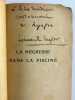 La N&eacute;gresse dans la Piscine. Envoi autographe sign&eacute; des auteurs au po&egrave;te F&eacute;lix M&eacute;t&eacute;nier.. Vincent Ernest Hyspa - Fernand Mysor