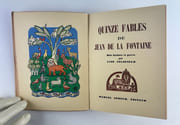 Quinze fables de Jean de la Fontaine. Bois dessinés et gravés par Lise Felseneld. par Jean de la Fontaine - Image 3