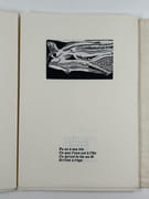 (LIVRE D'ARTISTE) L'amour contraint, 24 poèmes de Corinne Boutterin, illustrés par 24 bois (sur poirier) et 1 frontispice de Michel Lasserre. par Corinne BOUTTERIN Michel LASSERRE.  - Image 4