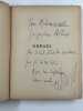 (POESIE) Orph&eacute;e. Envoi autographe sign&eacute;.. Fernand DIVOIRE (1883 - 1951)