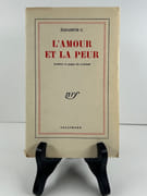 L'amour et la peur. Lettres et pages du journal. par Elisabeth C.  Avant-propos de Yves R. - Image 1