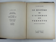 Le mystère de l'auberge-aux-Pernette. Envoi autographe signé à René Bailly, accompagné d'une lettre manuscrite. par Claire MARS. Illustrations de René SOURZAC.  - Image 3
