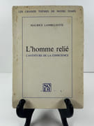 L'homme relié. L'aventure de la conscience.  par Maurice LAMBILLIOTTE. Présentation Christian Thys. - Image 1