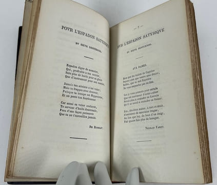 L'espadon satyrique par le Sr D'Esternod. Réimpression faite sur l'édition de Lyon, 1626, collationnée et complétée sur les autres éditions du même ...