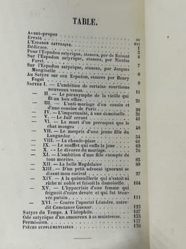 L'espadon satyrique par le Sr D'Esternod. Réimpression faite sur l'édition de Lyon, 1626, collationnée et complétée sur les autres éditions du même ...
