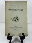 ROMANCES SANS PAROLES. Ariette oubliées - Paysages belges - Birds in the night - Aquarelles. Edition nouvelle. par Paul VERLAINE - Image 1