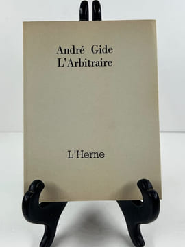 L'Arbitraire. Edition originale.. André GIDE