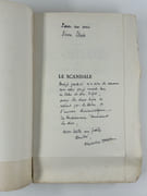 Le Scandale. Roman. Envoi autographe signé à Pierre Lhoste. par Maurice TOESCA - Image 1