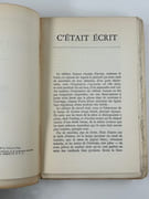 C'était écrit. Envoi autographe signé à Gérard Mainguet. par Christian MEGRET - Image 6