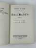 Emigrants. Edition originale de la traduction fran&ccedil;aise. . Ferreira DE CASTRO. Traduit du portugais par A.K. Val&egrave;re.