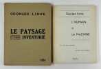 Le paysage inventori&eacute;. Esth&eacute;tique et lyrisme du paysage fran&ccedil;ais.. Georges LINZE