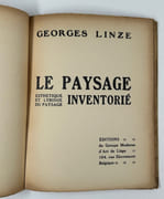 Le paysage inventorié. Esthétique et lyrisme du paysage français. par Georges LINZE - Image 3