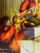 Raymond POULET Lithographie Jazz trio II. Numérotée 7/225 et signée au crayon.  par Raymond POULET - Image 3