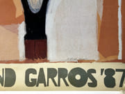 Poster Roland Garros 87, par Titus CARMEL par Titus Carmel  - Image 2