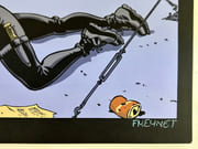 Tatiana K Sniper jaune, dyptique. Signée par MEYNET par MEYNET Félix - Image 3