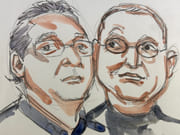 Dédicace / Dessin original de Jack MANINI "pour Big Didier et Big Ben". par  - Image 2