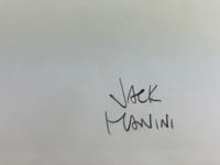 Dédicace / Dessin original de Jack MANINI "pour Big Didier et Big Ben".
