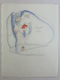 Dessin original de Silvio CADELO "pour Ben et Didier".