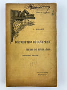 Réunion de deux ouvrages. Distribution de la vapeur épures de régulation, courbes d'indicateur, tracé des diagrammes/ Détente variable de la Vapeur. Dispsitifs qui la produisent. Encyclopédie Scientifique des Aide-Mémoire. par A. MADAMET - Image 1