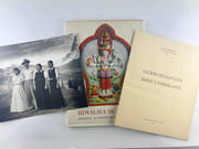Himalaya du Népal. Mission scientifique genevoise. Rapports sur les travaux de la mission scientifique déléguée par les autorités cantonales et municipales de Genève mars-juillet 1952. Les textes sont accompagnés de 56 illustrations, 2 croquis et 5 cartes. JOINT : Herborisation dans l'Himalaya par Albert Zimmermann. Tiré à part de "Alpes-Neiges-Roc" n°9 1955. 7 pages. Un tirage argentique au format  29x23cm. par Marguerite. LOBSIGER- Augustin LOMBARD- Albert ZIMMERMANN - Image 1