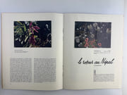 Himalaya du Népal. Mission scientifique genevoise. Rapports sur les travaux de la mission scientifique déléguée par les autorités cantonales et municipales de Genève mars-juillet 1952. Les textes sont accompagnés de 56 illustrations, 2 croquis et 5 cartes. JOINT : Herborisation dans l'Himalaya par Albert Zimmermann. Tiré à part de "Alpes-Neiges-Roc" n°9 1955. 7 pages. Un tirage argentique au format  29x23cm. par Marguerite. LOBSIGER- Augustin LOMBARD- Albert ZIMMERMANN - Image 10