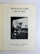 Nicolas de Staël. L'oeuvre gravé. Bibliothèque Nationale. Exposition du 19 avril au 13 mai 1979.  par Nicolas de STAEL - Image 2