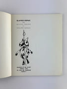 (Art Brut) Catalogue d'exposition Slavko Kopac par Michel Ragon et Philippe Dereux. Galerie Mona Lisa 1961 par Slavko KOPAC  - Image 2