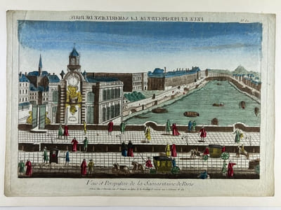 Vue d'optique - Vue et Perspective de la Samaritaine de Paris (n°62)