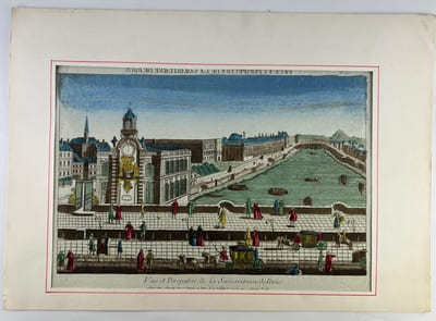 Vue d'optique - Vue et Perspective de la Samaritaine de Paris (n°62)