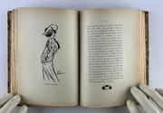 Ménages d'Artistes. Willy et Colette. Etude biographique et critique, ornée de nombreuses illustrations, portraits, caricatures, de deux autographes et suivie d'opinions de critiques, d'une bibliographie, d'une iconographie et de divers documents. JOINT une photo signée de Willy (Henry Gauthier-Villars) accompagnée d'une courte correspondance (7 x 9,5cm) par Jean de LA HIRE (Adolphe d'Espie)  - Image 6