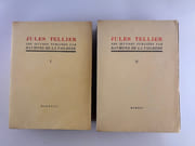 JULES TELLIER. Ses oeuvres publiées par Raymond de la Tailhède. En 2 volumes. Envoi de R. de la Tailhède à Alfred Porché. par Jules TELLIER (1863-1889) - Image 1